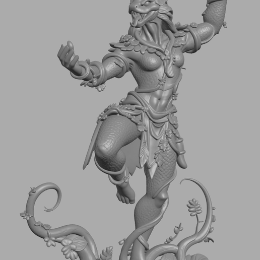 Yuan ti female druid