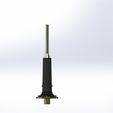 R123-Antenna-without-rain-shield.jpg 1/35 scale R-123 Radio Antenna Base for Russian Military Vehicles