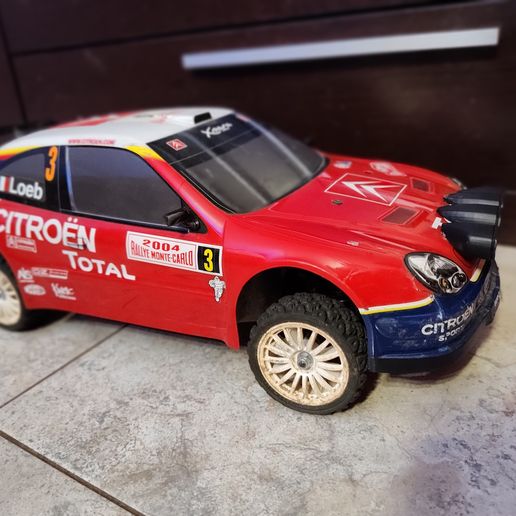 🎲 Headlight grill Xsara WRC rc 1/10 Tamiya or Team C・ STL File