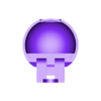 Ball base version2.stl Файл STL Вешалка для ключей с покеболами покемонов (Пикачу, Генгар)・Дизайн 3D принтера для загрузки
