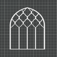 Screenshot-2026-06-16-121912.png Gothic Windows STL & SVG  Set-3   (18 Authentic Designs in 1) | Wall Decor | Detailed Customizable Gothic  Cathedral Windows