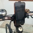 PhoneHolder-upright.JPG Phone Holder (iPhone XR) for bike and table stand