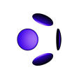 Shroom_Dual_Extrusion_Spots.stl STL-Datei Desk Shrooms kostenlos・3D-druckbares Objekt zum herunterladen
