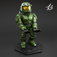 001.png Master Chief Controller Stand - Cable Guy Holder
