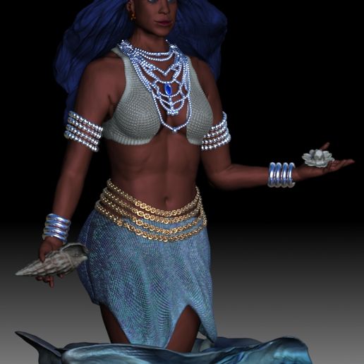 ZBrush-Document10.jpg Tribute Iemanja Orixa