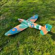 Spitfire6.jpg RC Spitfire Mk IX, wing span 1000 mm.