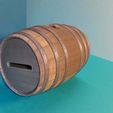 20160710_144616.jpg Barrel - puzzle - Barrel BORDEAUX - piggy bank option