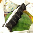 melon.png Flexible Plastic Bag Handle with "coins"