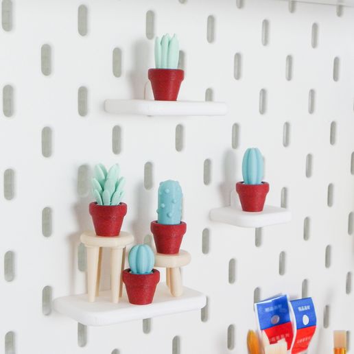 Mini plant - Décoration Skadis - 3D model önizlemesi