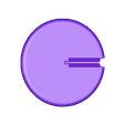 OloidCircle50mm.stl Oloid Base Model, Interlocking Circles