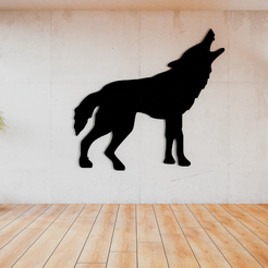 18.png Wolf Wall Art