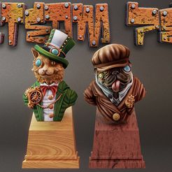 copertina-stea-copia.jpg STL-Datei Steam Pet Bundle・3D-Druck-Idee zum Herunterladen