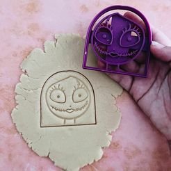 SALLY.jpg STL-Datei Keksausstecher. Sally. Nightmare Before Christmas.・Vorlage für 3D-Druck zum herunterladen
