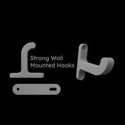 Screenshot-2023-09-28-140918.png Free STL file Strong wall mounted hooks・3D printer design to download