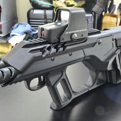 DSC_0060.jpg STL file AAP01 Duo barral bullpup SMG kit・3D print design to download