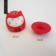 Daruma_2-07-01.jpg Fichier STL DARUMA-NEKO・Design pour imprimante 3D à télécharger