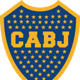 BocaJuniors-PNG.png Boca Juniors keychain keychain