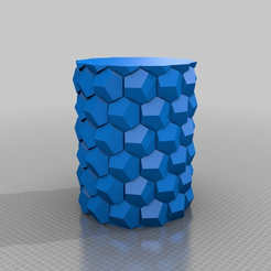 302292c20e2220d50353ea3d2543dffb.png My Customized Honeycomb vase parametric