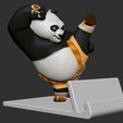 9.jpg #2 Smartphone Stand Kungfu Panda