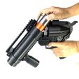 IMG_2799.jpg Tactical Double Barrel Airsoft Grenade Launcher For 40 mm Shell Quick Deploy Toy Weapon