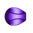 WHITE_-_lantern_ring.STL Free STL file Lantern corps rings・Template to download and 3D print