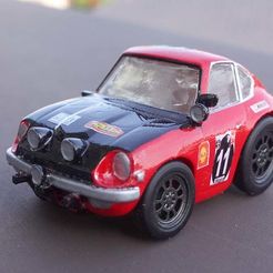 DSC00691-Nifty.jpg Free STL file Datsun 240Z Safari rally・3D printable model to download