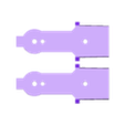 MAS-40mm Leg Connectors.stl Airsoft 40mm Howitzer/Artillery 'MAS-40mm' Modular Pull-Activated Cannon System