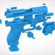 3.34.jpg Modified Walther P99 from the movie Underworld 3d print model