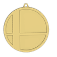 101.6mmx5.png Smash Bros Large Medal. Medalion.