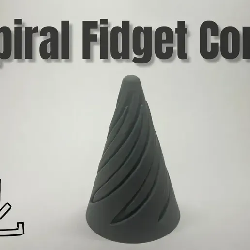 👌 Spiral fidget Spielzeug・Archivo 3MF para Impresión 3D・Cults
