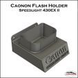 Flashholder_Canon_speedlight_430EX_II_01.jpg Canon Speedlight 430EX II Flashholder