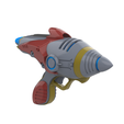 4.png Alien Blaster - Fallout - Printable 3d model - STL + CAD bundle - Personal Use