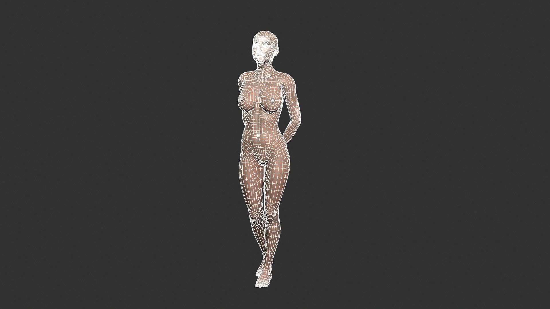 12.jpg -Datei Beautiful Woman -Rigged 3d character herunterladen • 3D-druckbare Vorlage, igorkol1994