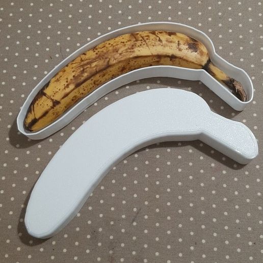 Big Case Box Banana Cavendish - 3D model önizlemesi