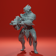 1charger.png Archivo 3D gratuito Vanguard Charger - Soldado de choque de ciencia ficción・Objeto para descargar e imprimir en 3D