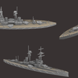 HMS St Vincent.png Battle of Jutland battleship pack 1/2000, 1/2400