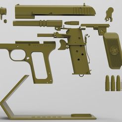 untitled.247.jpg Fichier 3D gratuit Pistolet TT-33・Plan pour impression 3D à télécharger
