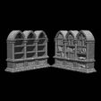 Necro-Arcane-Bookcase-Both-Thumbnail-V1.jpg Necromancer Bookcase set - filled and empty shelves - dungeon terrain