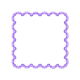 square100x100D17.stl CORTADOR DE GALLETAS RECTANGULAR