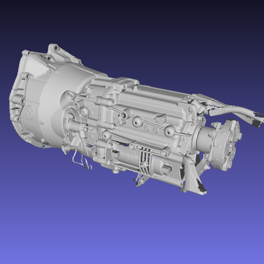 ゆめページ 👽 GS6-37BZ BMW Transmission 6-Speed・ STL File for CNC machining