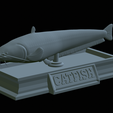 Catfish-statue-35.png fish wels catfish / Silurus glanis statue detailed texture for 3d printing