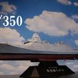 1.jpg JAPANESE 1/350 Escort Ship JS Kumano (Mogami Class) Battleship 3D Printing Data