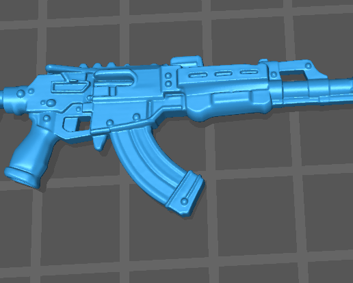 1/12 gi joe classified style rifle/weaponcobra assault rifle 3D model