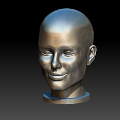 happy-head.jpg Archivo STL happy head・Modelo de impresión 3D para descargar