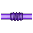 CD55İ35WSGK1_W.stl Worm Gear - Center D. 55 mm - Ratio 35 & 40 - Worm with Shaft