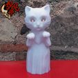 02.jpg SCARED CAT GHOST, a led pumpkin lamp, Halloween