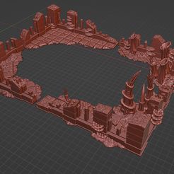 Bug-Infested-Floor-Ruins-ALL-01.jpg 3D file Bug Infested Floor Ruins ALL 4 Terrain wh40k・Model to download and 3D print