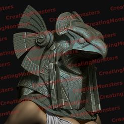 ZBrush-Document.jpg gardienne horus femelle STARGATE STL