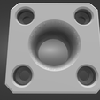 Tool-Pocket-render-2-Copy.png Tool Rack for Tormach TTS Style of Tools - Fits Grizzly G0704 & Optimum BF20 CNC Conversion Kits