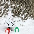 snow white.jpg Filament Insert Christmas Tree (Tea light candle holder)